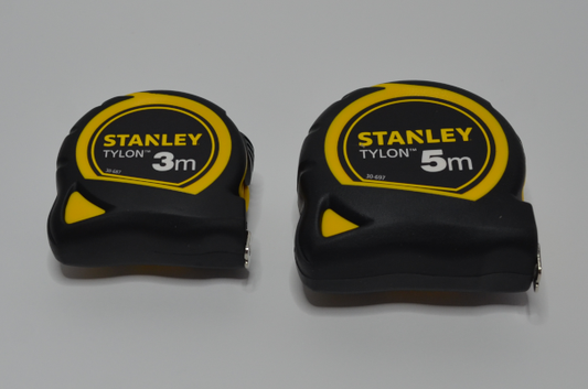 Stanley 3m & 5m Tylon Tape Measures